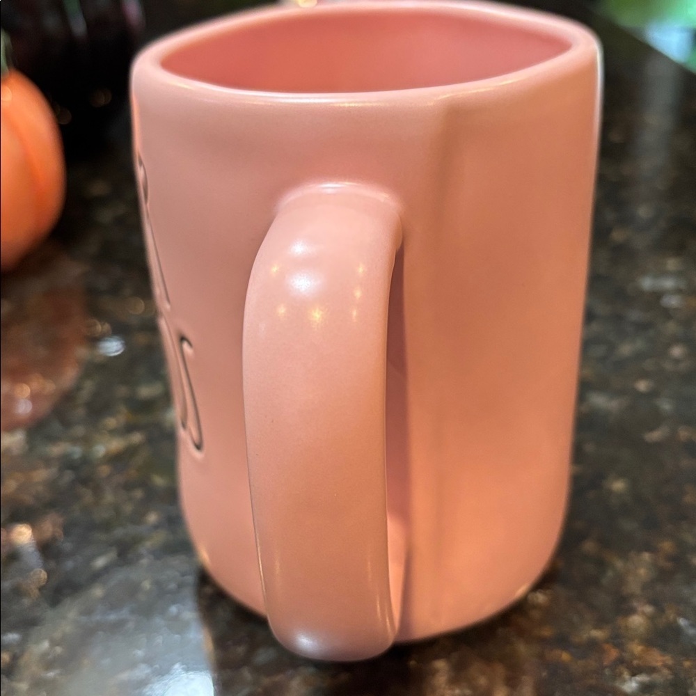Rae Dunn Here For The Boos 👻 Pink Halloween Mug - Picture 4 of 7